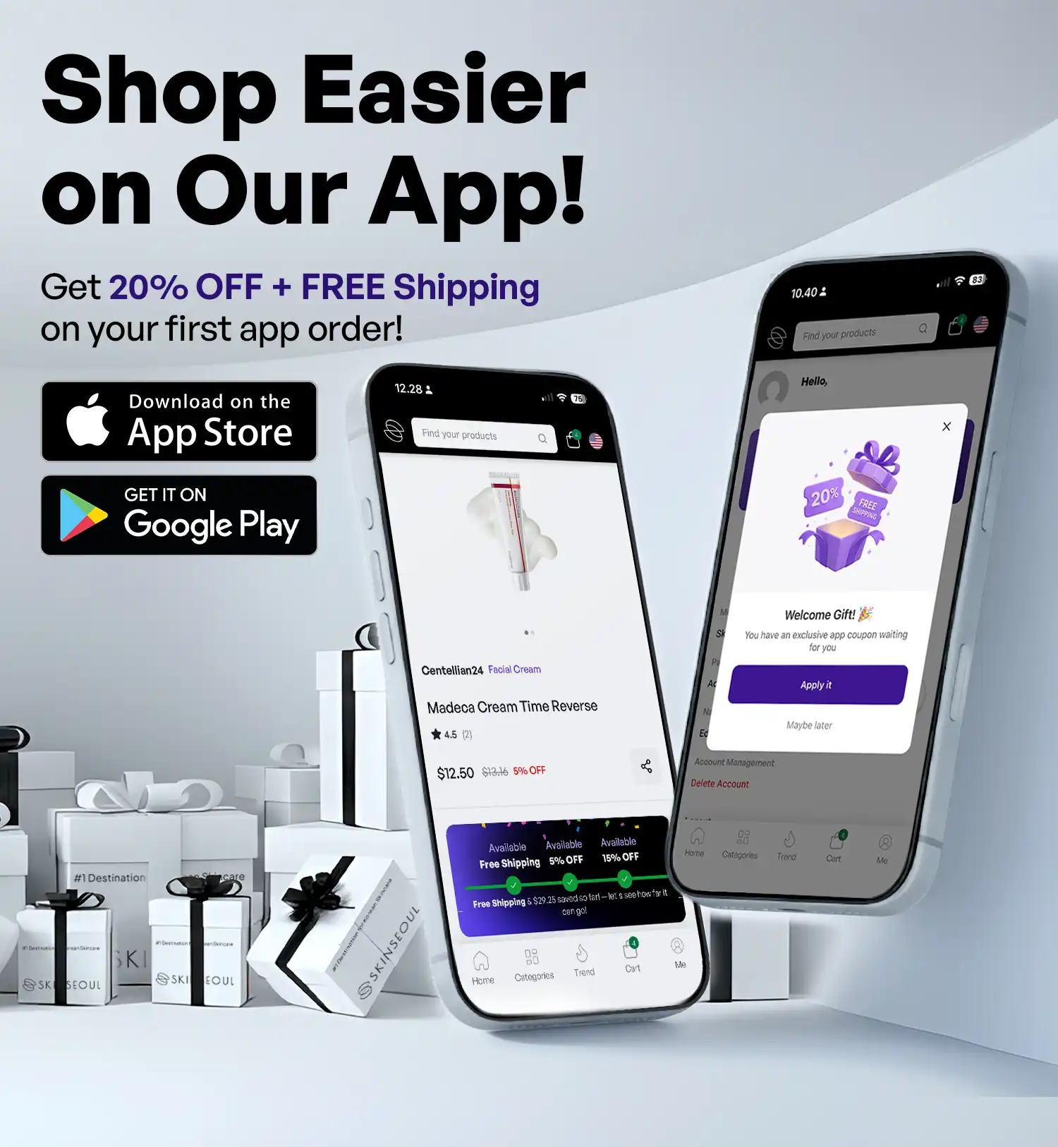 SkinSeoul App Announcement