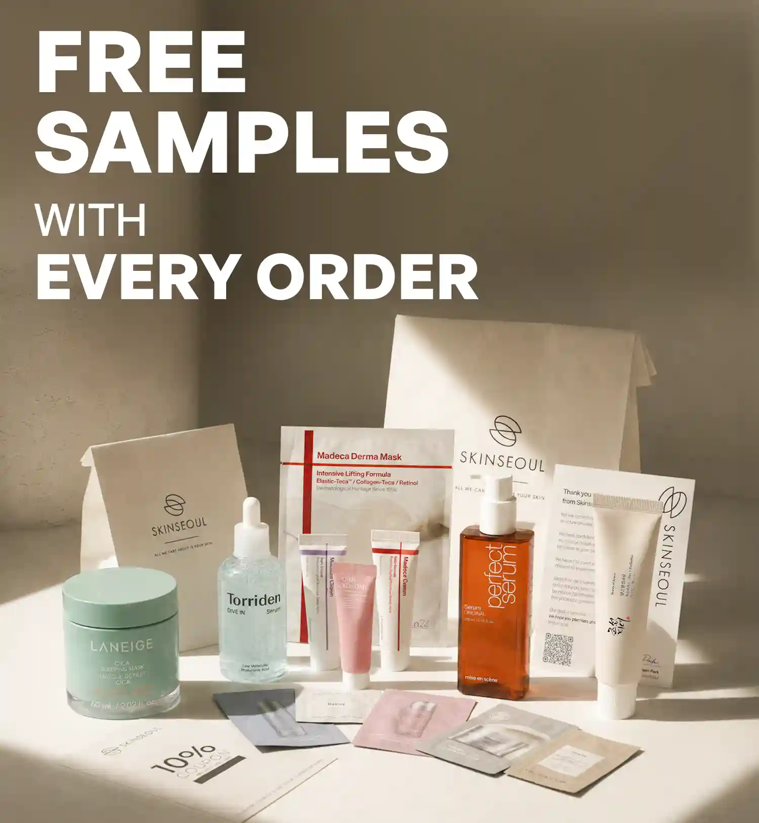 Free Samples Banner