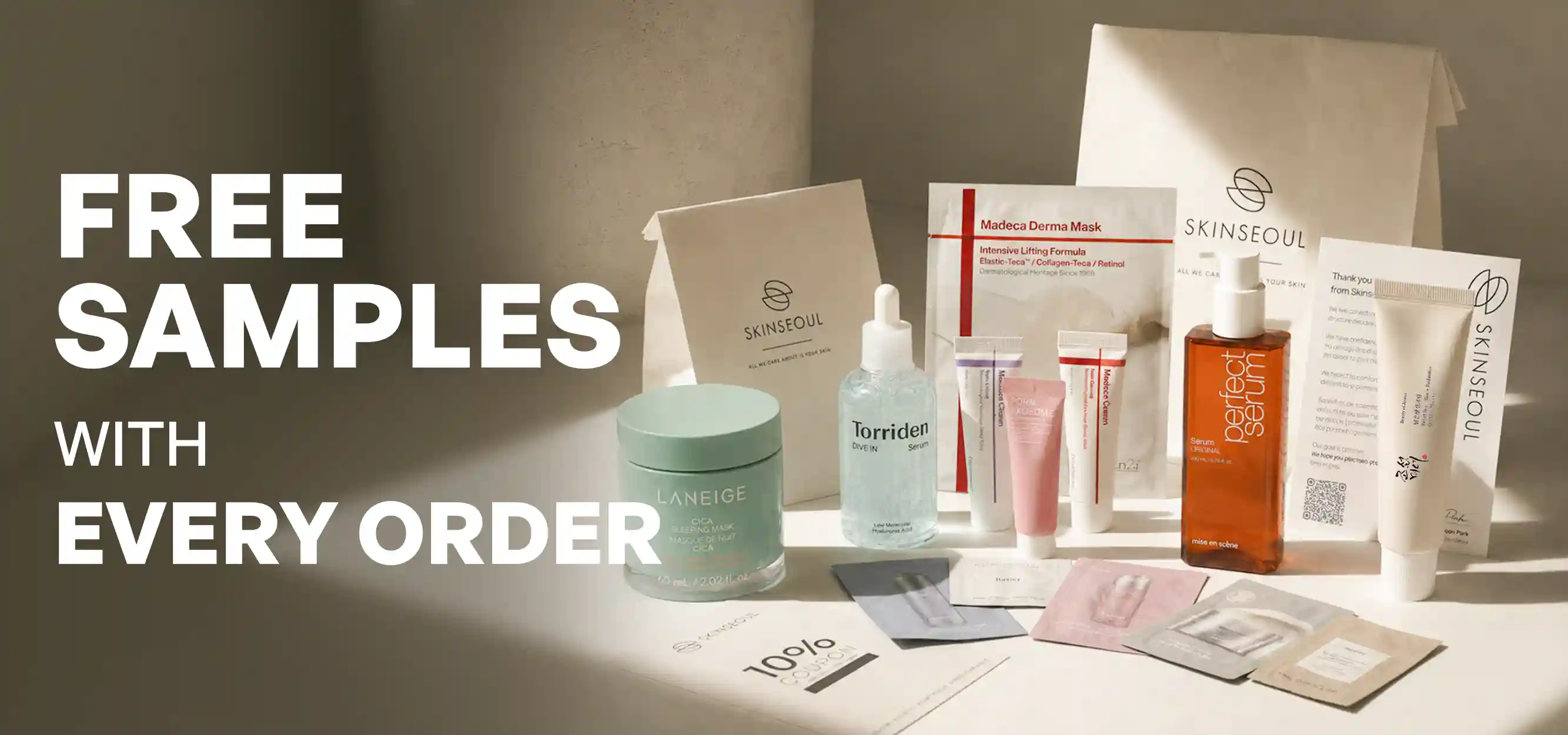 Free Samples Banner